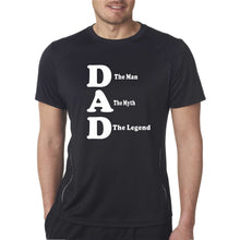 Load image into Gallery viewer, DAD The Man The Myth The LEGEND T-Shirt Birthday Fathers Day Gift