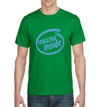 Load image into Gallery viewer, Vaccine Inside Crewneck Funny T-shirt