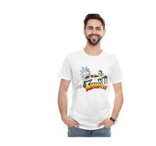 Load image into Gallery viewer, Rick and Morty Mens T-shirt. Funny. You Gotta Get Schwifty.
