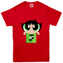 Load image into Gallery viewer, Powerpuff Girl Classical Crew Neck T-shirt
