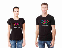 Load image into Gallery viewer, Team GB Olympic T-Shirt Crewneck Crewneck Unisex Classical Short Sleeve Top