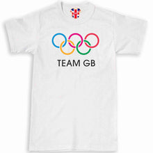 Load image into Gallery viewer, Team GB Olympic T-Shirt Crewneck Crewneck Unisex Classical Short Sleeve Top