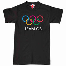Load image into Gallery viewer, Team GB Olympic T-Shirt Crewneck Crewneck Unisex Classical Short Sleeve Top