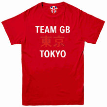Load image into Gallery viewer, Team GB Tokyo Olympics T-Shirt Crewneck Crewneck Unisex Classical Short Sleeve Top
