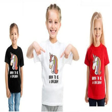 Load image into Gallery viewer, Unicorn Classical Crew neck T-shirt
