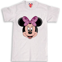 Load image into Gallery viewer, Minnie Mouse Cartoon Crewneck T-shirt