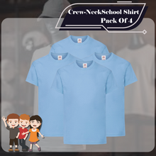 Load image into Gallery viewer, Pack Of 4 PE Kit Sportswear Crewneck School T-Shirts
