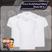 Load image into Gallery viewer, Pack Of 4 PE Kit Sportswear Crewneck School T-Shirts
