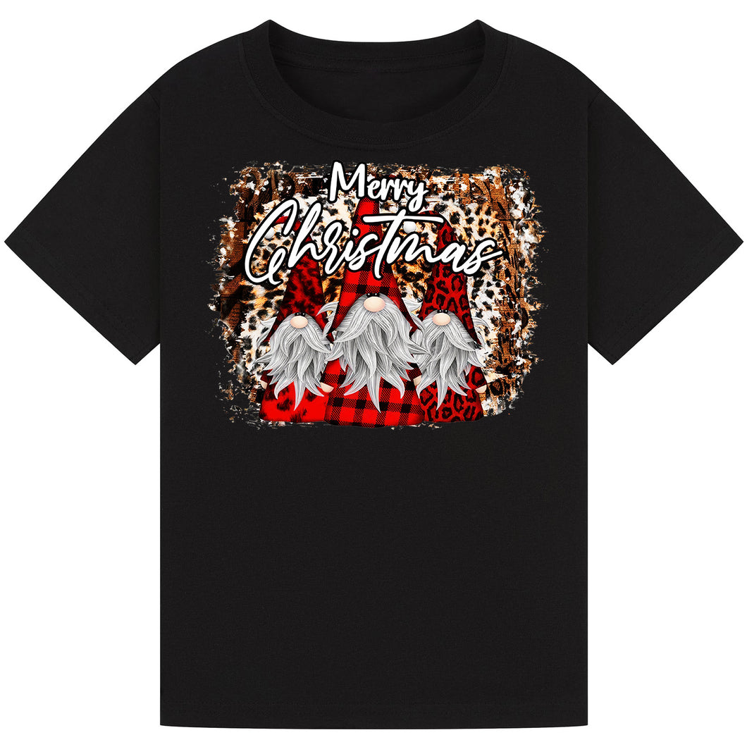 Merry Xmas Gnomes T-Shirt – Funny Christmas Gift for Kids and Adults