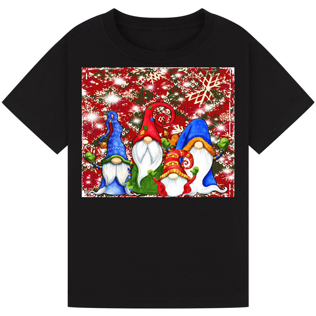 Christmas Tree Gnome T-Shirts – Festive Matching Sets