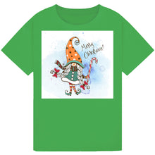 Load image into Gallery viewer, Festive Christmas Gnome Family T-Shirts – Christmas Tree Designs
