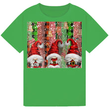 Load image into Gallery viewer, Funny Christmas T-Shirts – Gnomes with Tree &amp; Lights
