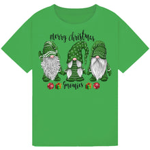 Load image into Gallery viewer, Matching Family Christmas Gnomes T-Shirts Perfect for Festive fun
