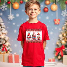 Load image into Gallery viewer, Christmas Gnome T-Shirts for Families – Holiday Apparel
