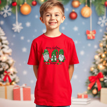 Load image into Gallery viewer, Matching Family Christmas Gnomes T-Shirts Perfect for Festive fun
