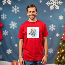 Load image into Gallery viewer, Festive Christmas Gnome Family T-Shirts – Christmas Tree Designs
