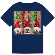Load image into Gallery viewer, Funny Christmas T-Shirts – Gnomes with Tree &amp; Lights
