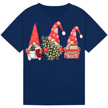 Load image into Gallery viewer, Christmas Lights Gnome T-Shirts for Kids and Adults

