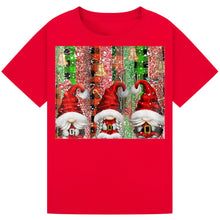 Load image into Gallery viewer, Funny Christmas T-Shirts – Gnomes with Tree &amp; Lights
