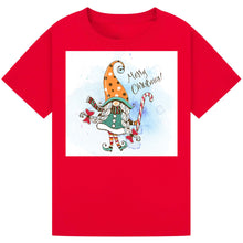 Load image into Gallery viewer, Festive Christmas Gnome Family T-Shirts – Christmas Tree Designs
