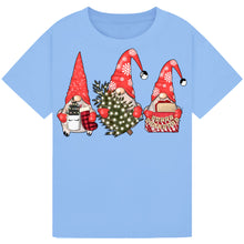 Load image into Gallery viewer, Christmas Lights Gnome T-Shirts for Kids and Adults
