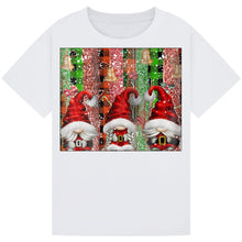 Load image into Gallery viewer, Funny Christmas T-Shirts – Gnomes with Tree &amp; Lights
