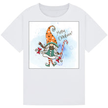 Load image into Gallery viewer, Festive Christmas Gnome Family T-Shirts – Christmas Tree Designs
