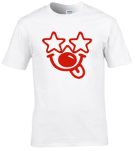 Load image into Gallery viewer, DJ STAR Glasses Funny face sizes S-2XL girls boys t-shirt funny red Nose Funny face fun day red t shirt or white adults t shirt
