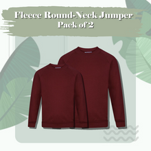 Load image into Gallery viewer, Pack Of 2 Boys Round Neck School Jumpers
