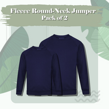 Load image into Gallery viewer, Pack Of 2 Boys Round Neck School Jumpers
