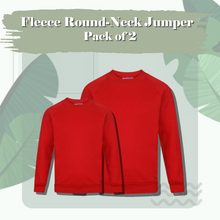 Load image into Gallery viewer, Pack Of 2 Boys Round Neck School Jumpers
