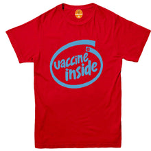 Load image into Gallery viewer, Vaccine Inside  Crewneck Funny T-shirt

