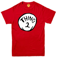 Load image into Gallery viewer, Thing One and Thing Two  Dr. Seuss Crewneck T-Shirt
