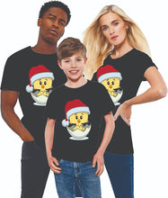 Load image into Gallery viewer, Invading Christmas T Shirts Kids Cute Santa Hat Baby Chick Hatching Boys Girls Matching Family Merry Xmas Holiday Outfits T-Shirt
