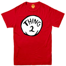 Load image into Gallery viewer, Thing One and Thing Two  Dr. Seuss Crewneck T-Shirt
