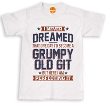 Load image into Gallery viewer, Funny T-Shirts Men&#39;s Grumpy Old Git T Shirt Dad Grandad Uncle birthday tshirt
