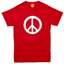 Load image into Gallery viewer, Retro Peace Sign CND Logo Hippy Unisex Kids Adults T-Shirt Top Tee
