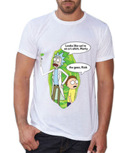 Load image into Gallery viewer, Rick and Morty T-Shirt, We're on a T-Shirt
