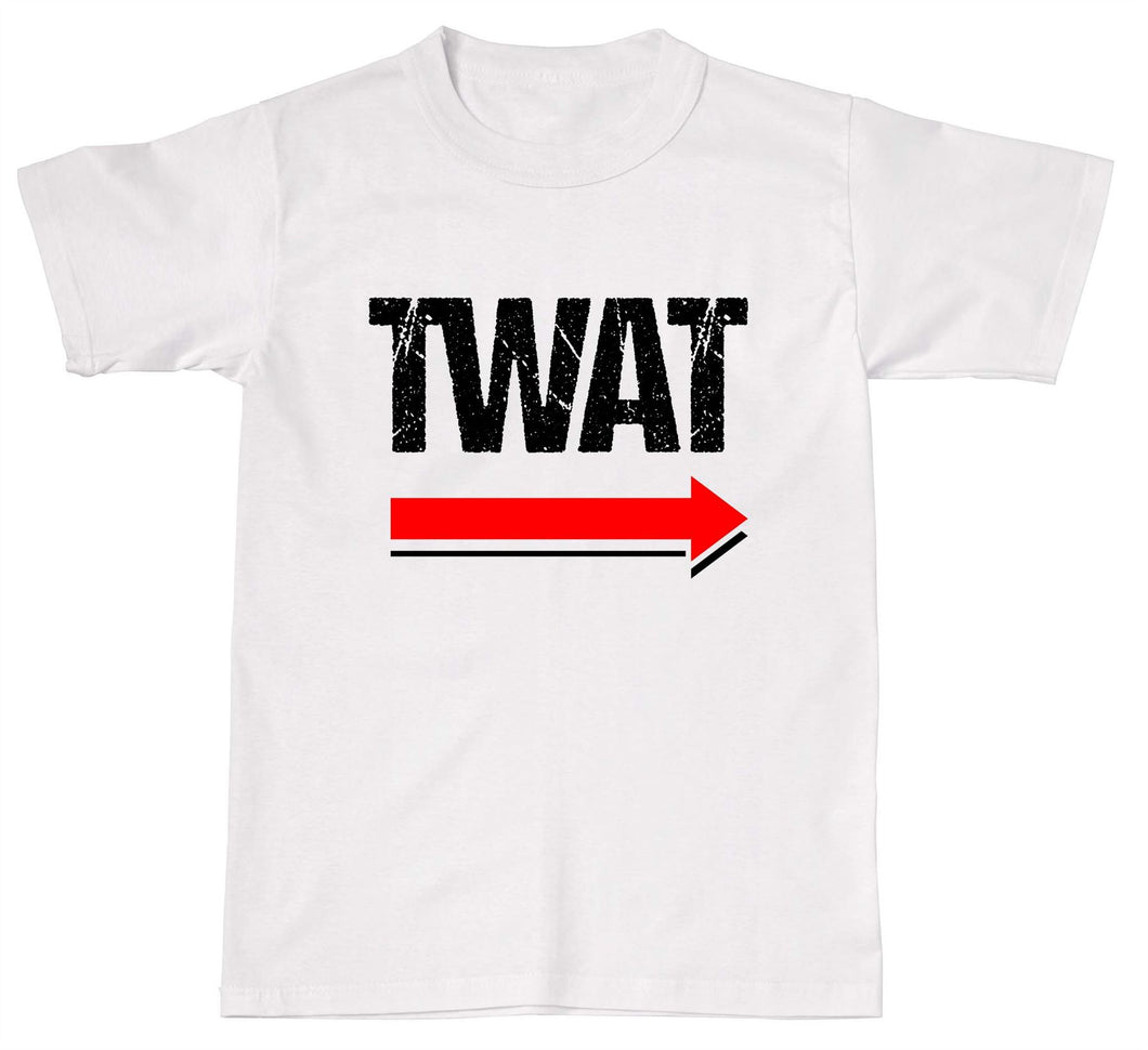 TWAT t shirt top wasted youth hipster SWAG indie geek nerd shop baggy dop FUNNY