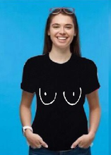 Load image into Gallery viewer, Boobies Funny Women's Top Tee Boobs Titties Joke
