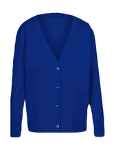 Load image into Gallery viewer, Girls Royal Blue School Cardigan
