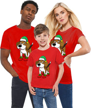 Load image into Gallery viewer, Christmas T Shirts Cute Elf Dog Santa Merry Xmas Outfits T-Shirt Top
