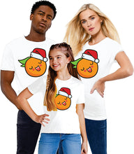 Load image into Gallery viewer, Christmas Vegan t Shirts Kids Matching Family Funny Cute Orange Xmas Outfits T-Shirt
