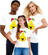 Load image into Gallery viewer, Christmas Vegan t Shirts Kids Matching Family Funny Santa Hat Xmas Outfits T-Shirt Top for Men Women
