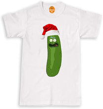 Load image into Gallery viewer, Christmas Xmas T-Shirt, Santa Pickle Festive Adult &amp; Kids Funny Tee Top
