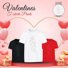 Load image into Gallery viewer, Happy Valentines Day T-Shirt, Cute Love Couple Tee Top
