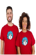 Load image into Gallery viewer, Thing One and Thing Two  Dr. Seuss Crewneck T-Shirt
