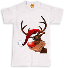 Load image into Gallery viewer, Unisex Mens Womens Xmas Christmas T Shirt Novelty Santa Reindeer Snowman Tee Top
