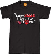 Load image into Gallery viewer, Wham Christmas T-Shirt, Last Xmas I Gave You My Heart Adult &amp; Kids Tee Top
