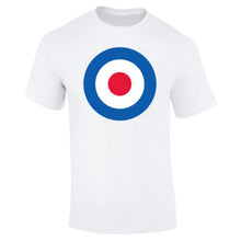 Load image into Gallery viewer, Classic Scooterist MOD Target  Retro Tee Mods Unisex T-shirt Top
